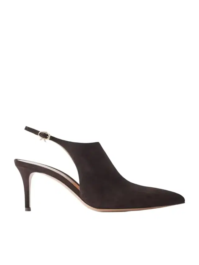 Gianvito Rossi Bazel 70 Suede Pumps