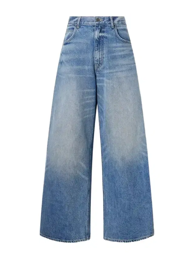 Terese Faded Wide-leg Jeans