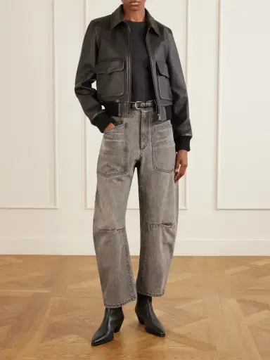 Nili Lotan Shon Mid-rise Barrel-leg Jeans | Thumbnail 2 Nili Lotan Shon Mid-rise Barrel-leg Jeans | Thumbnail 2