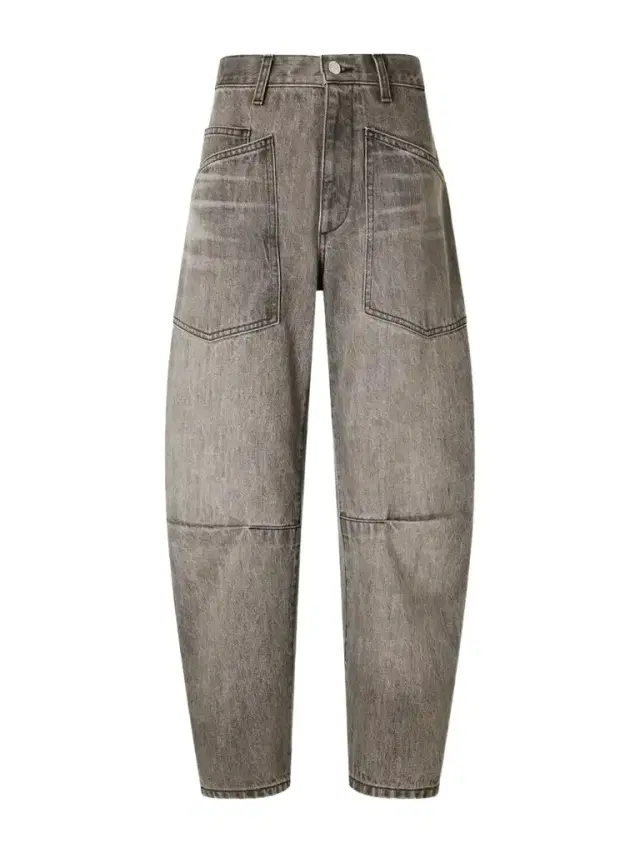 Shon Mid-rise Barrel-leg Jeans