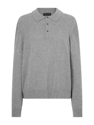 Nili Lotan Jovan Cashmere Polo Sweater | Thumbnail 1