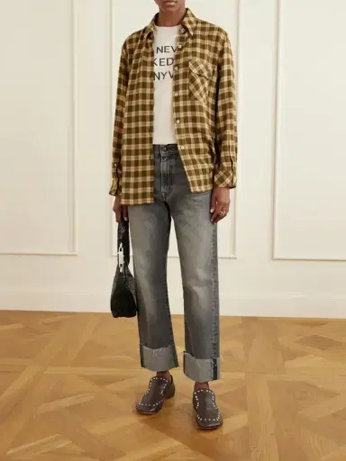 R13 Romeo Cropped Mid-rise Flared Jeans | Thumbnail 2