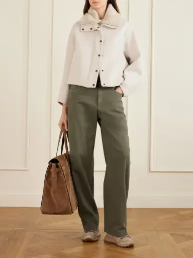 Brunello Cucinelli High-rise Wide-leg Jeans | Thumbnail 2 Brunello Cucinelli High-rise Wide-leg Jeans | Thumbnail 2