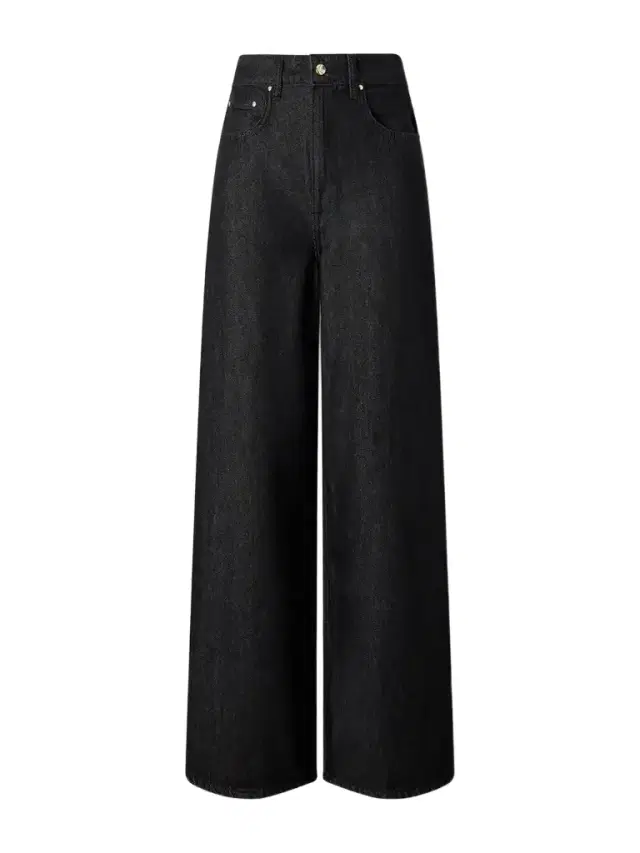 OSSOU The Slick High-rise Wide-leg Jeans
