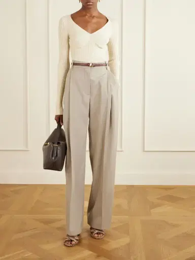 Stella McCartney Ribbed Cotton-blend Sweater | Thumbnail 2 Stella McCartney Ribbed Cotton-blend Sweater | Thumbnail 2