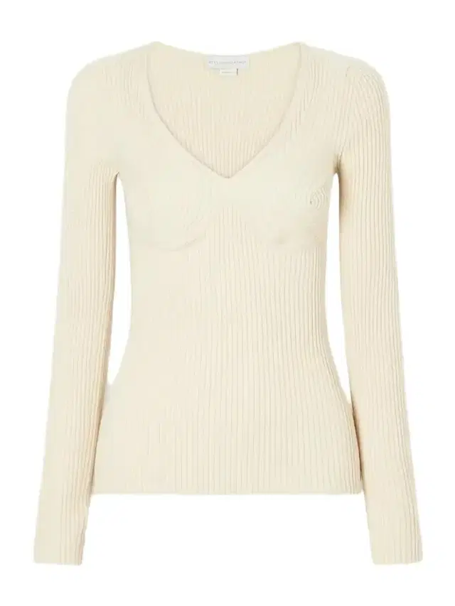 Stella McCartney Ribbed Cotton-blend Sweater