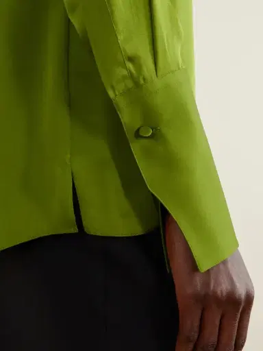 Tom Ford Draped Silk-georgette Blouse | Thumbnail 6 Tom Ford Draped Silk-georgette Blouse | Thumbnail 6