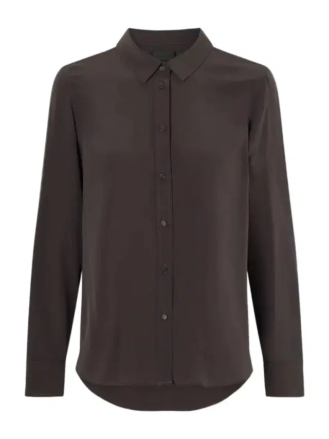 Nili Lotan Gaia Silk Crepe De Chine Shirt