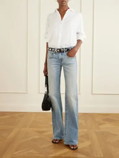R13 Boy Flare Low-rise Jeans | Thumbnail 2