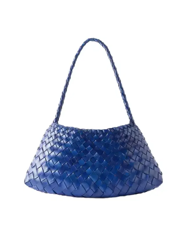 Dragon Diffusion Rosanna Mini Woven Leather Shoulder Bag