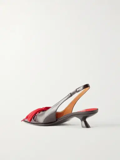 Marni Kat Lace-up Leather Slingback Pumps | Thumbnail 3 Marni Kat Lace-up Leather Slingback Pumps | Thumbnail 3