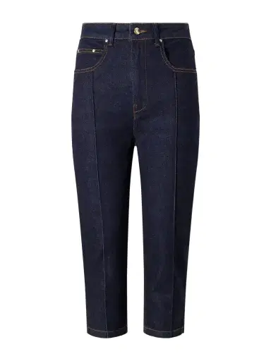 OSSOU Russet Stretch Slim-leg Capri Jeans | Thumbnail 1 OSSOU Russet Stretch Slim-leg Capri Jeans | Thumbnail 1