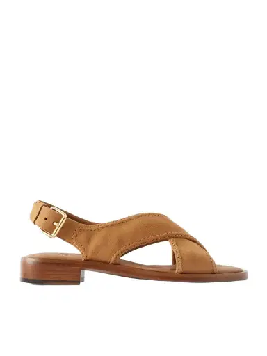Church's Sondra Suede Flat Sandals | Thumbnail 1 Church's Sondra Suede Flat Sandals | Thumbnail 1