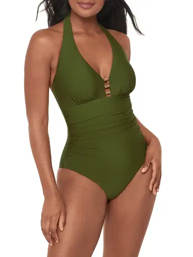 Miraclesuit Swim Women's Razzle Dazzle Theia One-Piece Swimsuit | Thumbnail 2