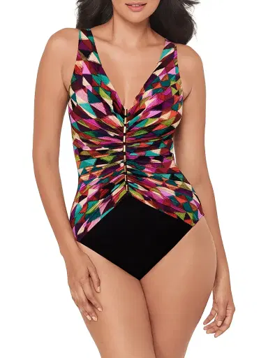 Miraclesuit Swim Women's Farfalle Charmer One-Piece Swimsuit | Thumbnail 2