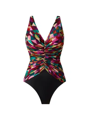 Miraclesuit Swim Women's Farfalle Charmer One-Piece Swimsuit | Thumbnail 1