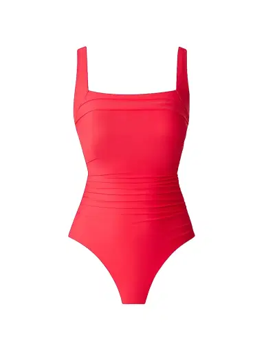 Miraclesuit Swim Women's Rock Solid Polaris One-Piece Swimsuit - Papaya Orange - Size 16 | Thumbnail 1 Miraclesuit Swim Women's Rock Solid Polaris One-Piece Swimsuit - Papaya Orange - Size 16 | Thumbnail 1
