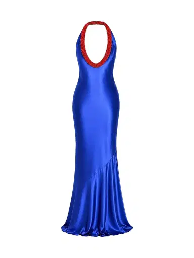 Retrofête Women's Aireliene Embroidered Maxi Dress - Santorini - Size Medium | Thumbnail 1