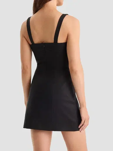 GOOD AMERICAN Women's The Structured Mini Dress - Black - Size XS | Thumbnail 3 GOOD AMERICAN Women's The Structured Mini Dress - Black - Size XS | Thumbnail 3