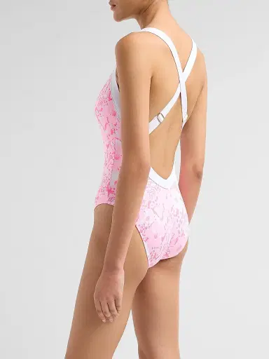 Lilly Pulitzer Women's Nioma Burst Of Joy One-Piece Swimsuit - Conch Shell - Size 12 | Thumbnail 3 Lilly Pulitzer Women's Nioma Burst Of Joy One-Piece Swimsuit - Conch Shell - Size 12 | Thumbnail 3