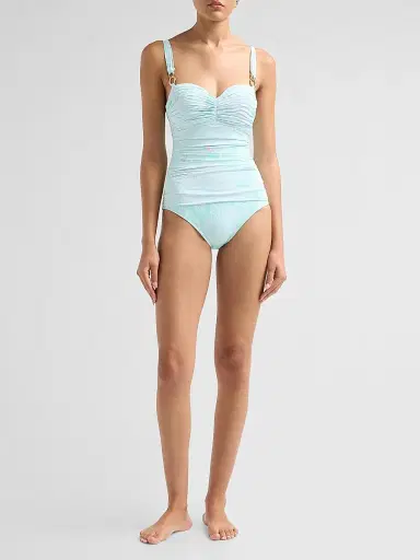 Lilly Pulitzer Women's Solaria Printed Chain-Link One-Piece Swimsuit | Thumbnail 2