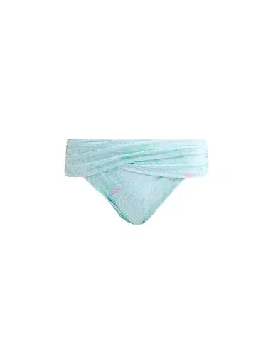 Lilly Pulitzer Women's Lagoon Sarong Hipster Bikini Bottom - Mint - Size 12 | Thumbnail 1