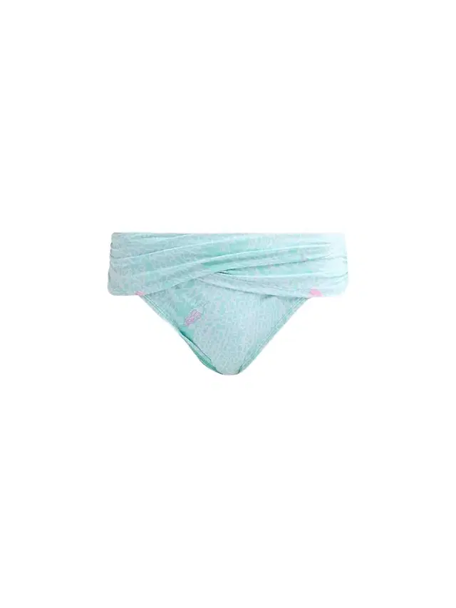 Lilly Pulitzer Women's Lagoon Sarong Hipster Bikini Bottom - Mint