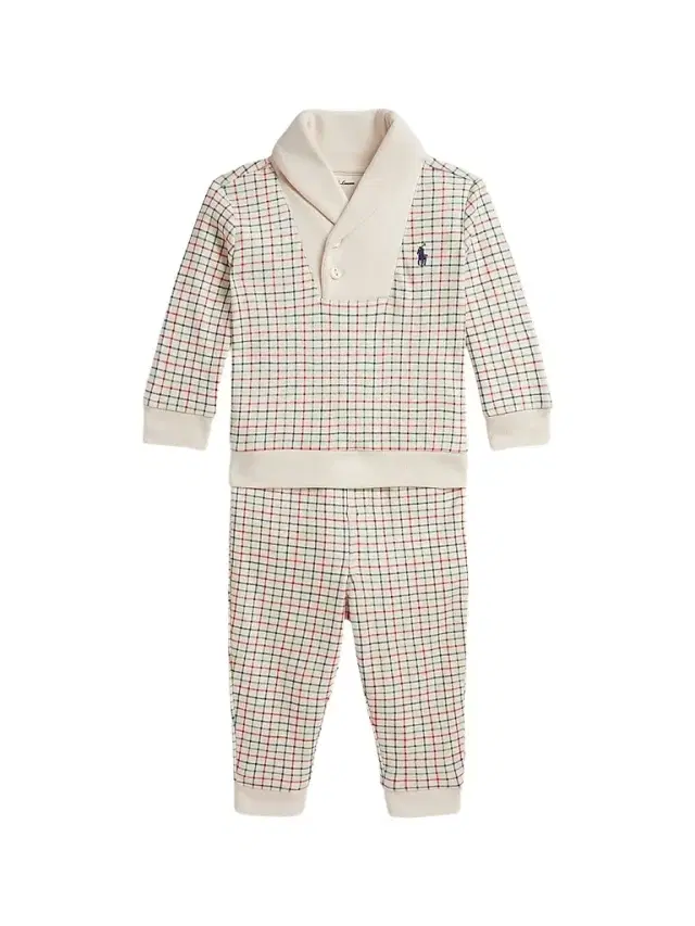 Polo Ralph Lauren Baby Boy's Tattersall Pullover & Joggers Set - Havenswood Tattersall 9 Months
