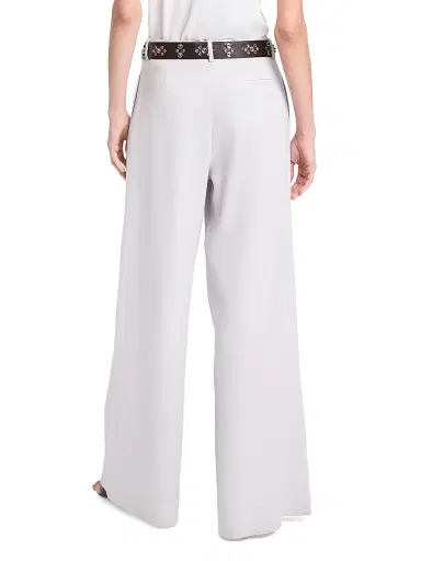 TWP Women's Avery Stretch-Wool Wide-Leg Trousers - Vapor Blue - Size 10 | Thumbnail 5 TWP Women's Avery Stretch-Wool Wide-Leg Trousers - Vapor Blue - Size 10 | Thumbnail 5