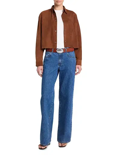 TWP Women's New Straight Jeans - Paris - Size 32 | Thumbnail 2