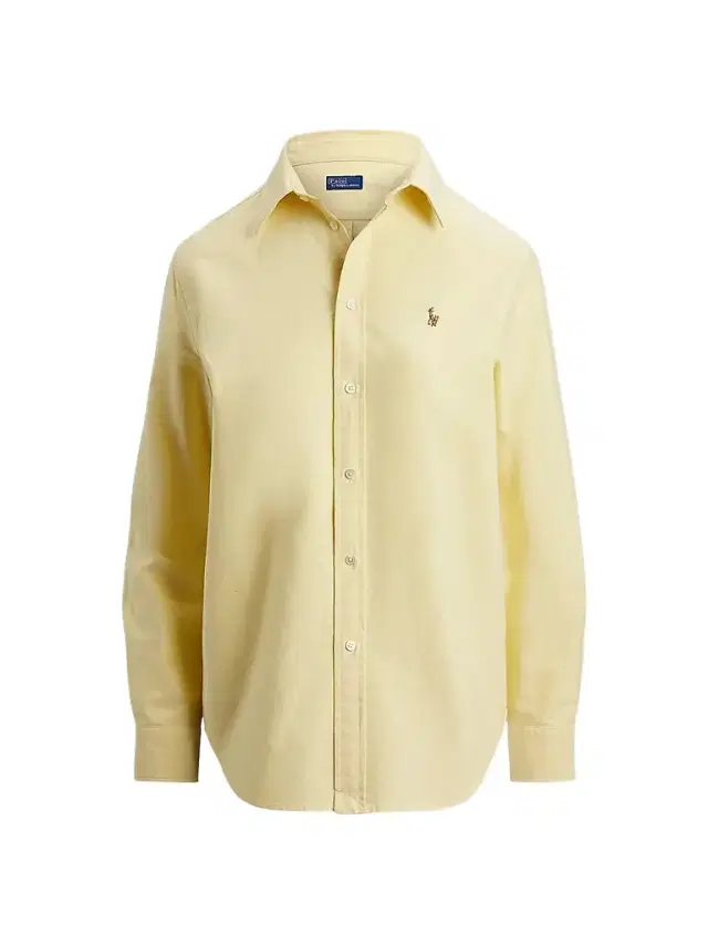Women's The Iconic Classic-Fit Oxford Shirt - Wicket Yellow