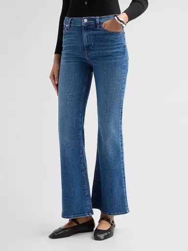 Frame Women's The Icon Flared Jeans - Provence | Thumbnail 4