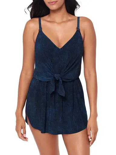 Magicsuit Women's Billie Jean Kami Mini Cover-Up Dress - Denim Blue | Thumbnail 2