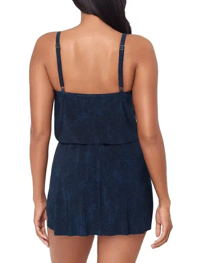 Magicsuit Women's Billie Jean Kami Mini Cover-Up Dress - Denim Blue | Thumbnail 4