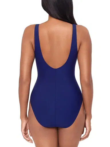 Magicsuit Women's Solids Yara One-Piece Swimsuit - Galaxy - Size 6 | Thumbnail 4