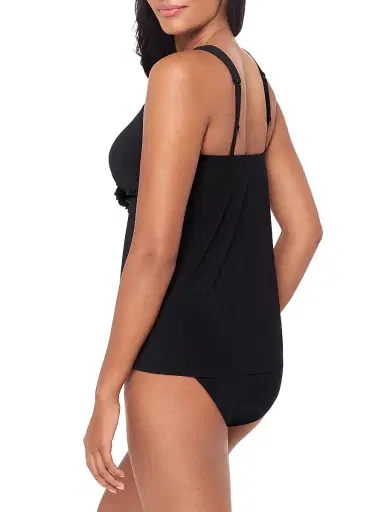 Magicsuit Women's Solids Hadee Tankini - Black - Size 16 | Thumbnail 3