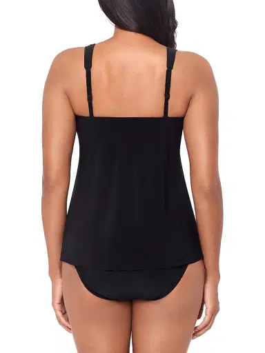 Magicsuit Women's Solids Hadee Tankini - Black - Size 16 | Thumbnail 4