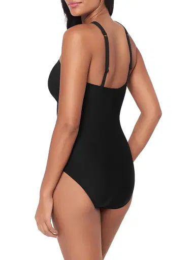 Magicsuit Women's Solids Edith One-Piece Swimsuit - Black - Size 6 | Thumbnail 3