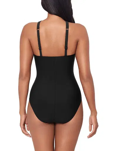 Magicsuit Women's Solids Edith One-Piece Swimsuit - Black - Size 6 | Thumbnail 4
