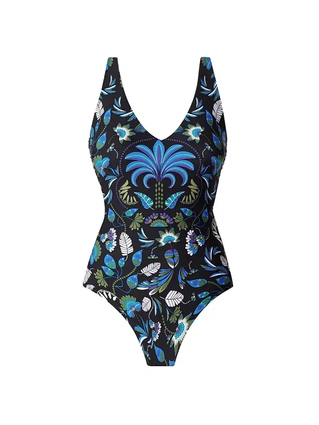 Magicsuit Women's Taj Mahal Diana One-Piece Swimsuit - Black Multi