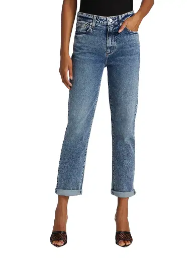 Le Jean Women's Stevie Stretch Slim-Fit Ankle Jeans - Willow - Size 28 | Thumbnail 3