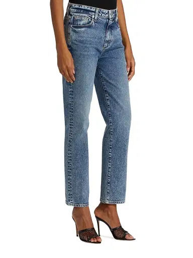 Le Jean Women's Stevie Stretch Slim-Fit Ankle Jeans - Willow - Size 28 | Thumbnail 4