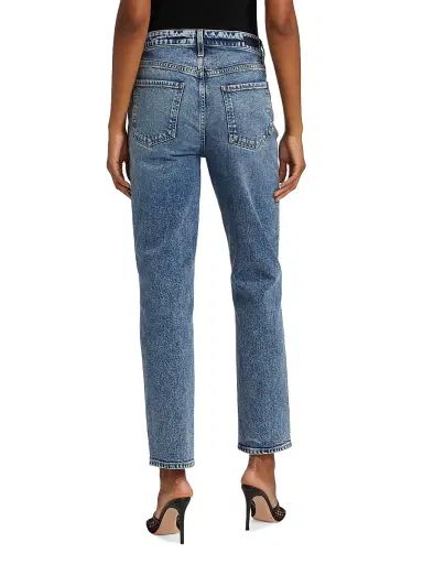 Le Jean Women's Stevie Stretch Slim-Fit Ankle Jeans - Willow - Size 28 | Thumbnail 5