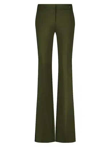 Callas Milano Women's Jules Stretch Jersey Fit and Flare Pants - Army | Thumbnail 1 Callas Milano Women's Jules Stretch Jersey Fit and Flare Pants - Army | Thumbnail 1