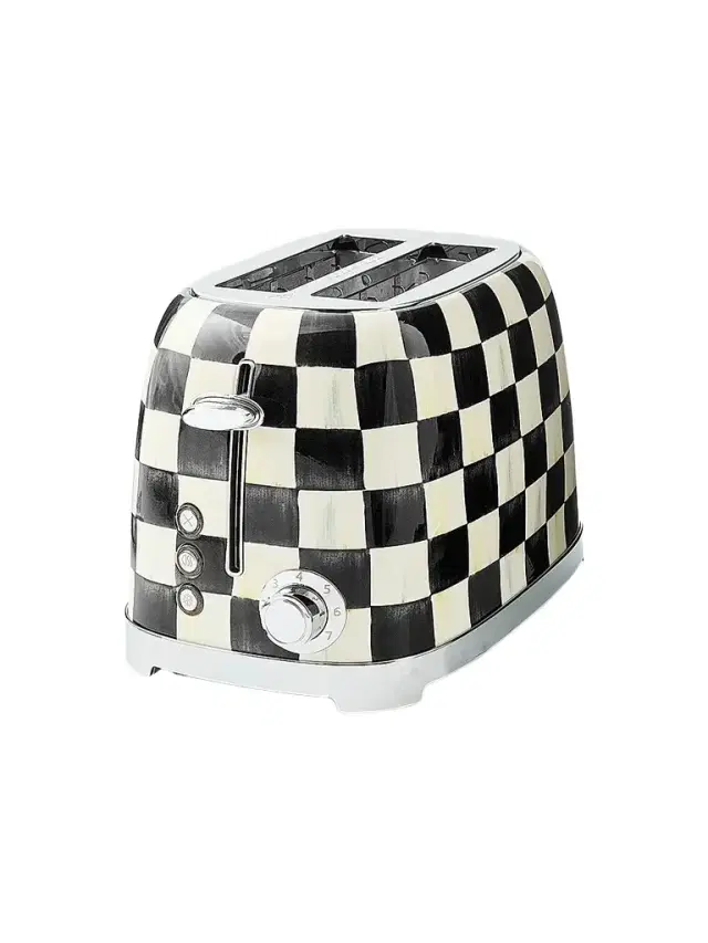 MacKenzie-Childs Courtly Check 2-Slice Toaster
