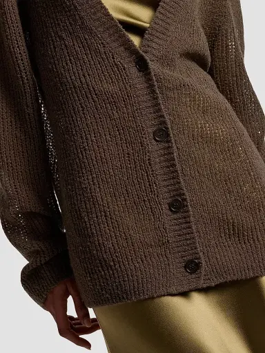 Ralph Lauren Collection Women's Bouclé Cashmere-Blend Cardigan | Thumbnail 5 Ralph Lauren Collection Women's Bouclé Cashmere-Blend Cardigan | Thumbnail 5