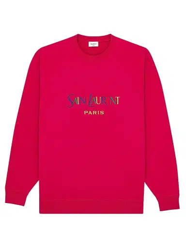 Saint Laurent Women's Fleece Sweatshirt | Thumbnail 1 Saint Laurent Women's Fleece Sweatshirt | Thumbnail 1