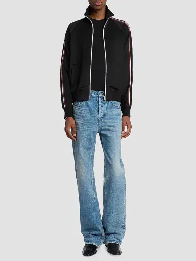 Saint Laurent Men's Baggy Mid Rise Jeans - Blue Salt - Size 34 | Thumbnail 2