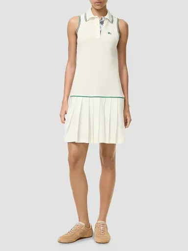Burberry Women's Martina Tennis Mini Dress - Chalk - Size XXS | Thumbnail 2