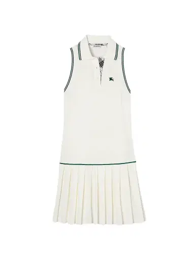Burberry Women's Martina Tennis Mini Dress - Chalk - Size XXS | Thumbnail 1